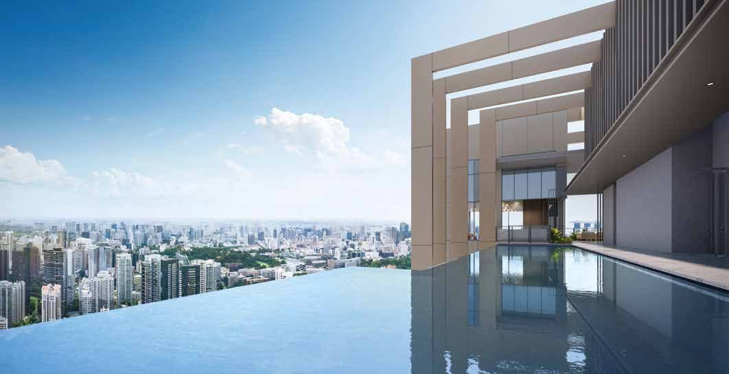 Sky Peak infinity pool (artist’s impression)
