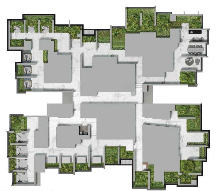 Social Peak, level 22 plan